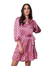 Vestidos Para Mujer Bobois Moda Satin S31144 Rosa