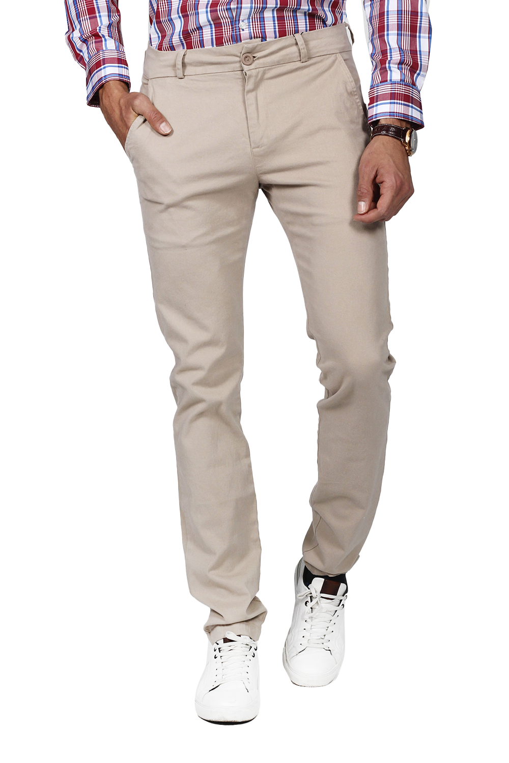 Pantalones Para Hombre Soft Stretch Slim GPAXAR Arena