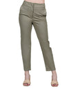 Pantalones Para Mujer Bobois Moda Casuales De Vestir Tiro Alto Olivo W31100