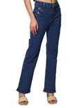 Jeans Para Mujer Bobois Pantalon Mezclilla V31101 Stone