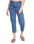 Jeans Para Mujer Bobois Moda Cinturon Pantalones de Mezclilla Unico V21105