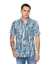 Camisas Para Hombre Bobois Casuales Moda Manga Larga Slim Fit B32353 Azul