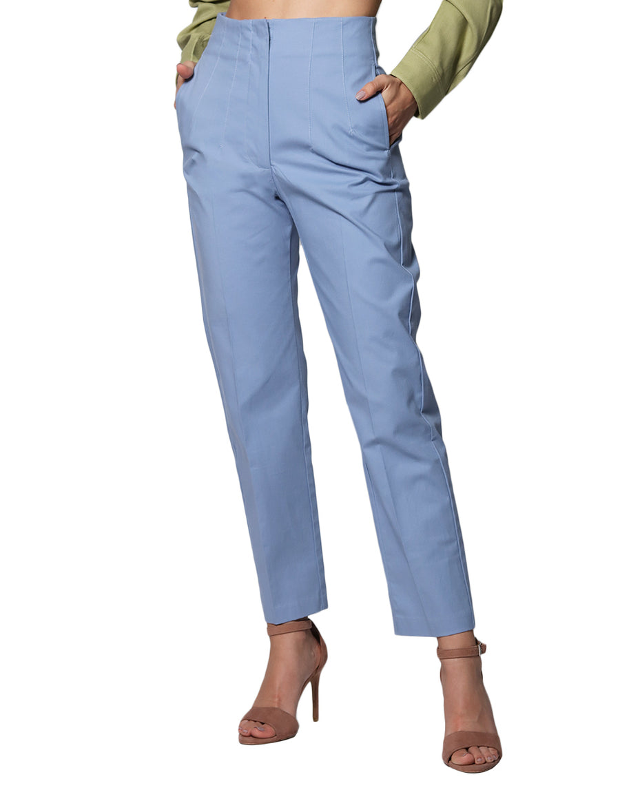 Pantalones Para Mujer Bobois Moda Casuales W31100 Azul