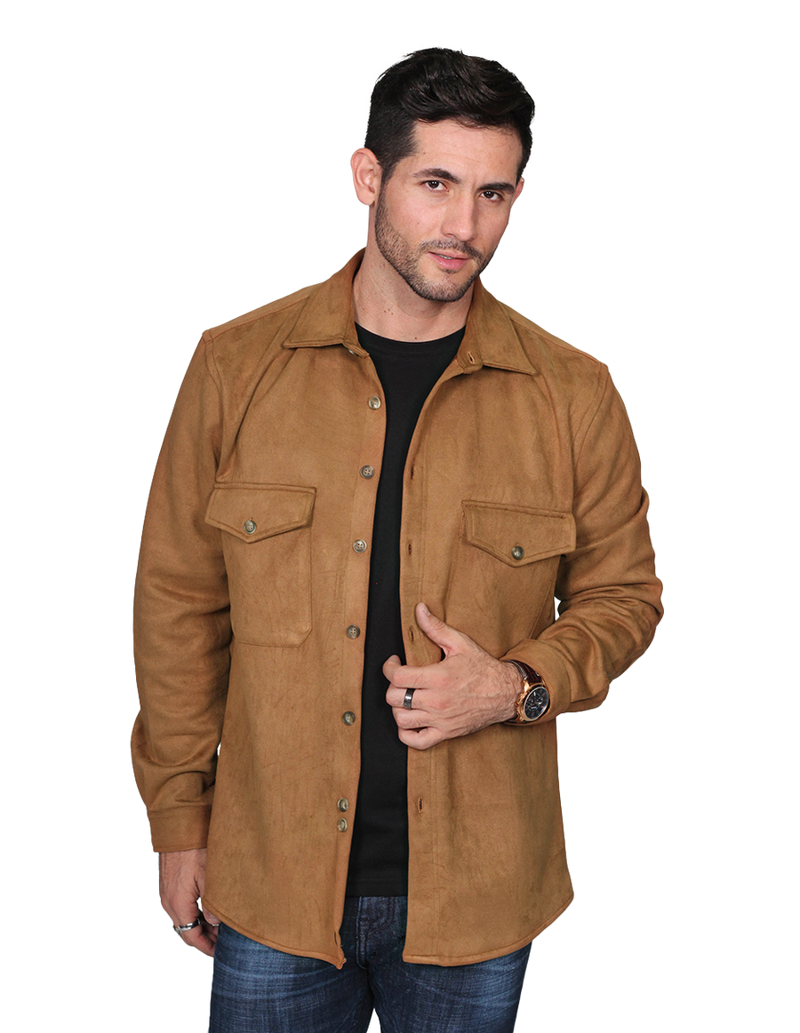 Chamarra gamuza hombre sale