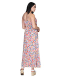 Vestidos Para Mujer Tirantes Largo Floreado Blanco S21117