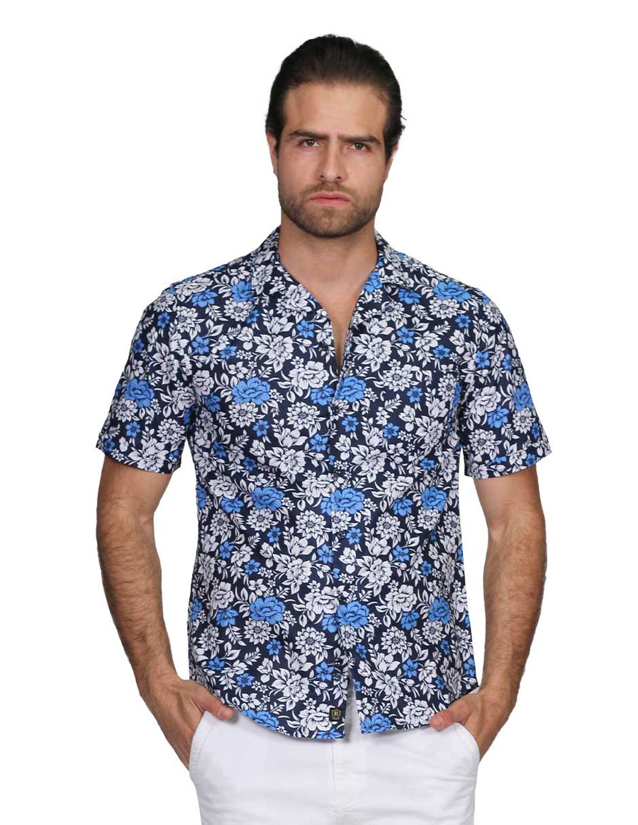 Camisas Para Hombre Bobois Moda Casuales Corta Playa H BOBOIS