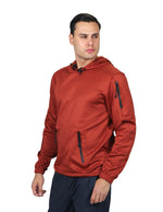 Sudaderas Para Hombre Deportiva Con Gorro Naranja C25404