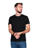 Playeras Para Hombre Cuello Redondo Basica APCR Negro