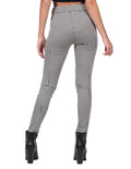Pantalones Para Mujer Bobois Moda Casuales Leggins Estampados Comodos Negro Beige W23102