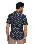 Camisas Para Hombre Bobois Moda Casuales Manga Corta Playa Estampada Hawaiana Tipo Lino Relaxed Fit 5 B21383