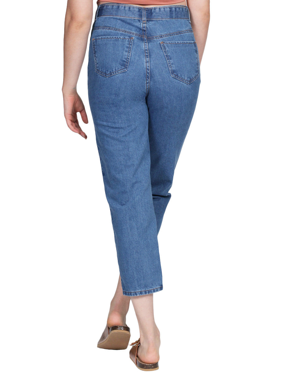 Jeans Para Mujer Bobois Pantalon Mezclilla V31105 Unico – BOBOIS