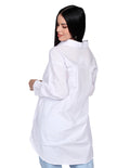 Blusas Camiseras Para Mujer Manga Larga Blanco N21119