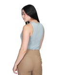 Pantiblusas Para Mujer Bobois Moda Casuales Body Basica Liso Sage N31101