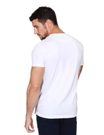 Playeras Para Hombre Cuello Redondo Basica APCR Blanco