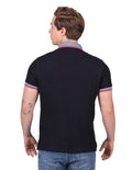 Playeras Tipo Polo Para Hombre Slim Fit Marino A21105