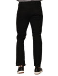 Jeans Para Hombre De Gabardina Pantalones De Mezclilla Bobois Slim Fit JTMAX Negro