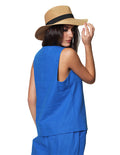 Blusas Para Mujer Bobois Moda Casuales Lino N31135 Rey
