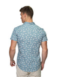 Camisas Para Hombre Bobois Moda Casuales Manga Corta Estampada Algodón B31357 1