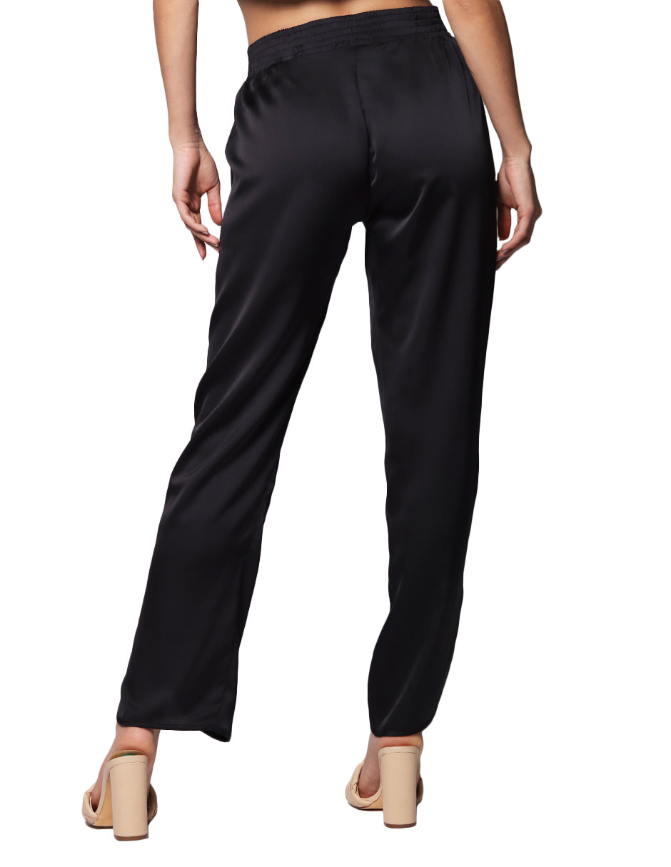 Pantalones Para Dama Bobois Moda Casuales Tejidos Negro W23110 – BOBOIS