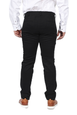 Pantalones Para Hombre Soft Stretch Slim GPAXAR Negro