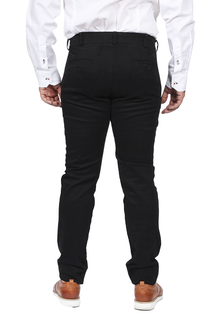 Pantalones Para Hombre Bobois Chino Gabardina Slim Soft Stretch