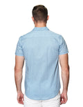 Camisas Para Hombre Bobois Moda Casuales Manga Corta Estampada Algodón B31357 2