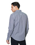 Camisas Hombre Moda Manga Larga Regular Fit B31222 Marino