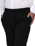 Pants Para Hombre Bobois Moda Casuales Formales Joggers Negro G21301