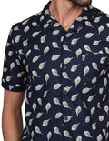 Camisas Para Hombre Bobois Moda Casuales Manga Corta Playa Estampada Hawaiana Tipo Lino Relaxed Fit 5 B21383