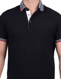 Playeras Tipo Polo Para Hombre Slim Fit Marino A21105