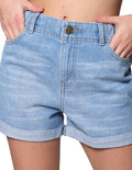 Shorts Para Mujer Bobois Moda Casuales Mezclilla Y31100 Unico