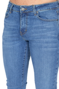 Jeans Para Hombre Bobois Casuales Moda Pantalones de Mezclilla Slim Fit Double Stone JSLIM