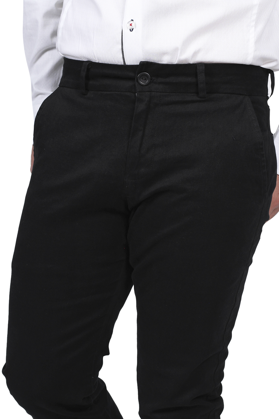 Pantalones Para Hombre Chino Slim Soft Stretch Negro BOBOIS