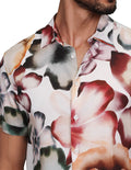 Camisas Para Hombre Bobois Moda Casuales Manga Corta Playa Estampada Hawaiana Relaxed Fit 4 B22351