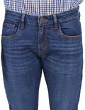 Jeans Para Hombre Bobois Casuales Moda Pantalones de Mezclilla Skinny Basicos Stretch Stone JSKINNY