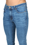 Jeans Para Hombre Bobois Casuales Moda Pantalones de Mezclilla Skinny Basicos Stretch Double Stone JSKINNY