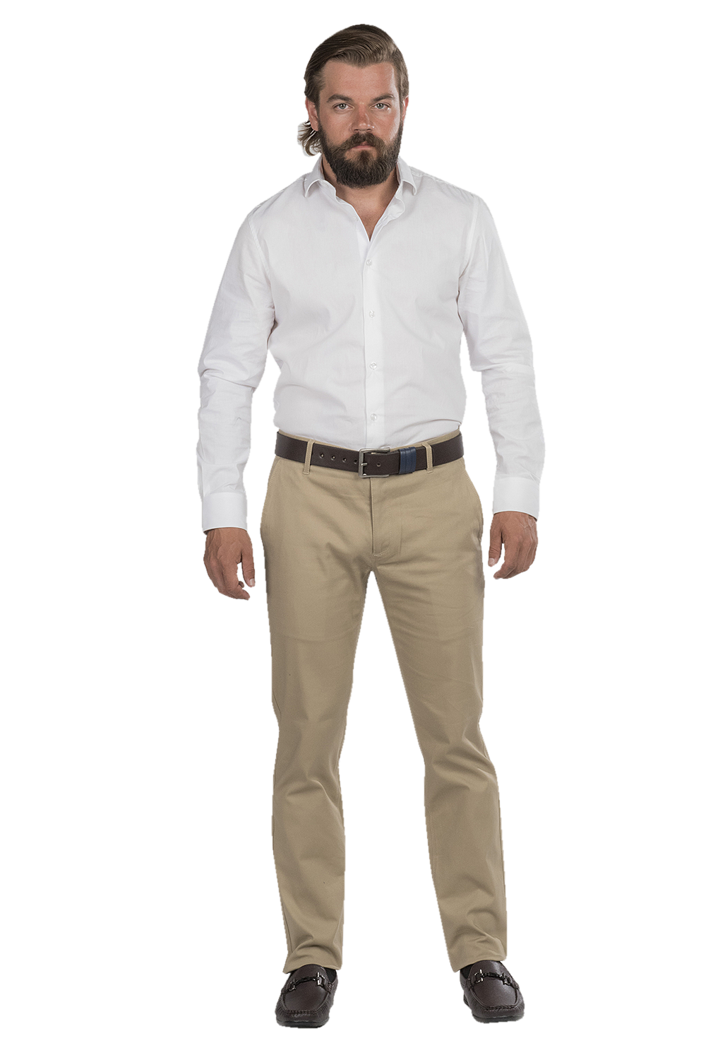 PANTALON VESTIR HOMBRE SATINADO KAKI GSATEN BOBOIS