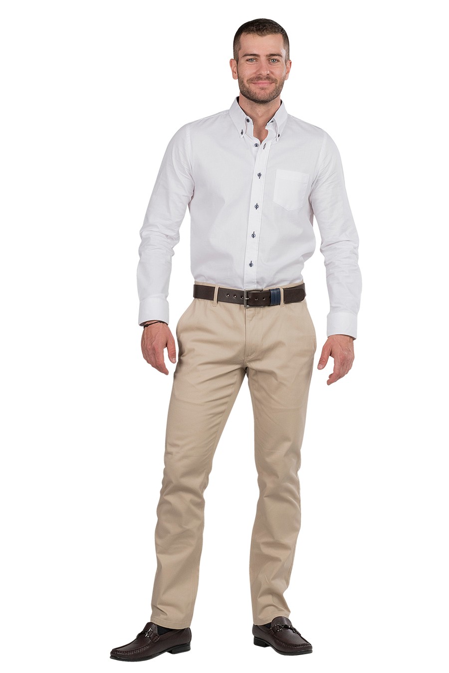PANTALON VESTIR HOMBRE SATINADO BEIGE GSATEN BOBOIS