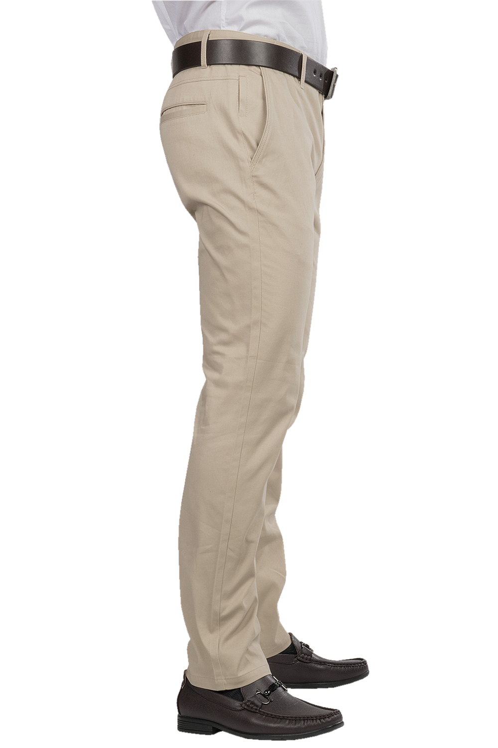 PANTALON VESTIR HOMBRE SATINADO BEIGE GSATEN BOBOIS