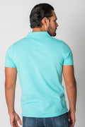 Playeras HOMBRE POLO BASICA MANGA CORTA MENTA APOLO